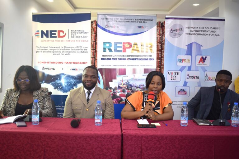 Representing Silver Lining Africa on the panel of NewSETA’s 2023 REPAIR